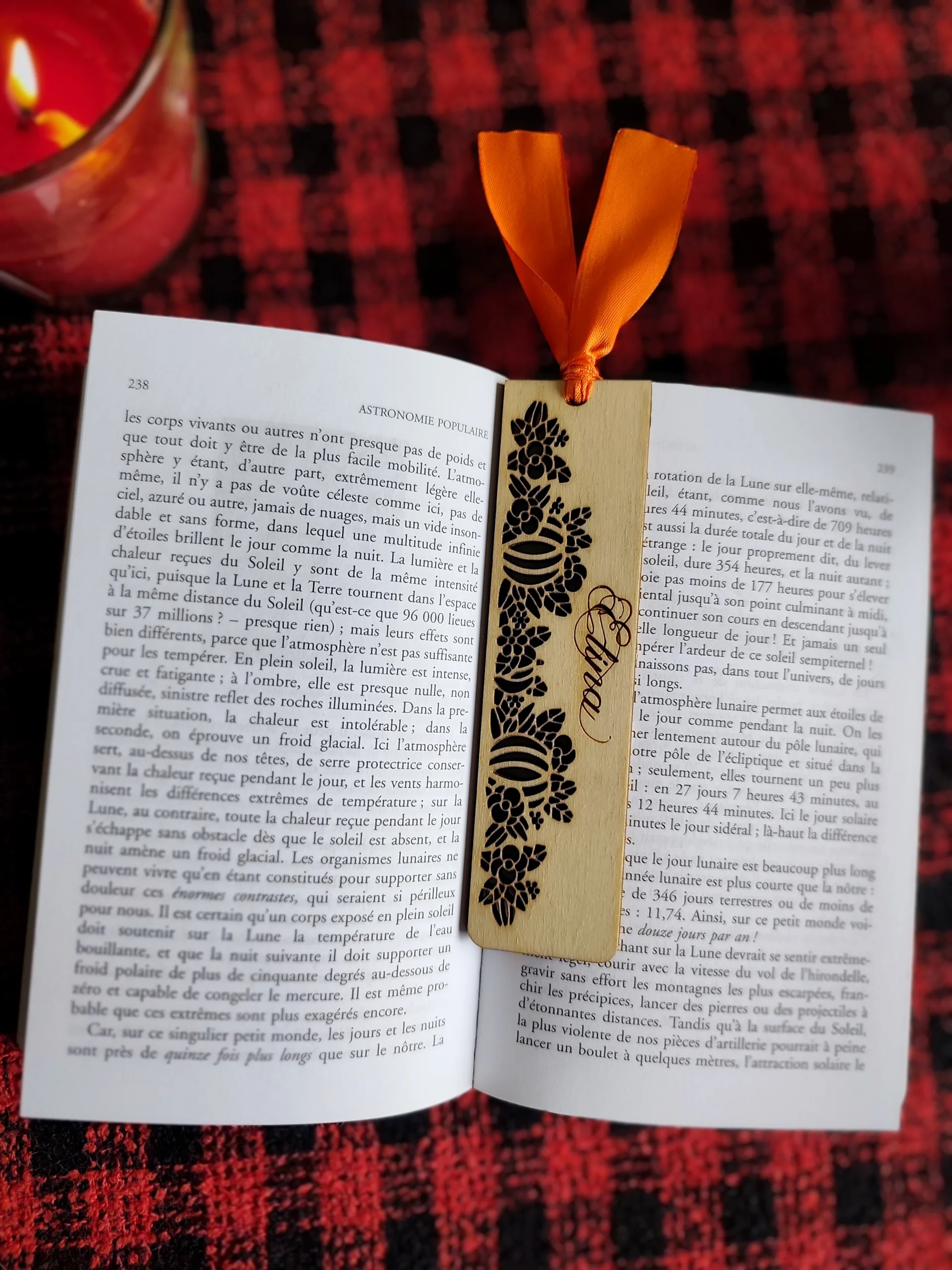 Marque page automnal
